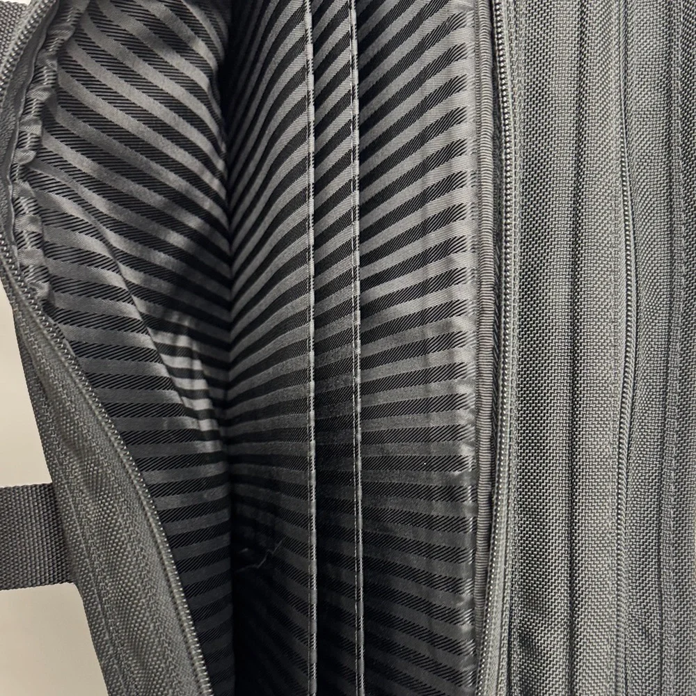 TUMI Black Nylon Briefcase Laptop
